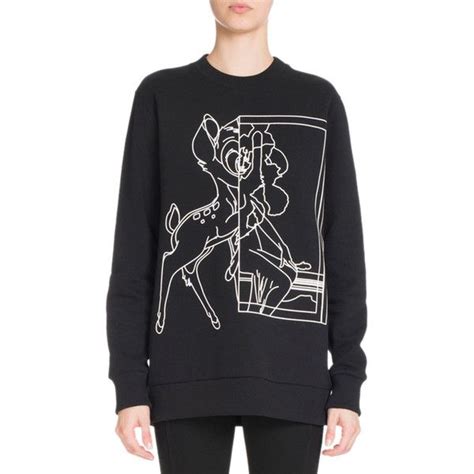 Givenchy Bambi Crew Neck Sweatshirt 